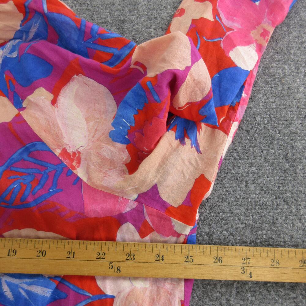 Johnny Was Workshop Blouse Womens See Measurements Multicolor Floral Tunic Top - Picture 5 of 11